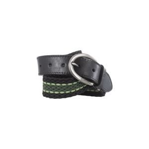 NEW CAVALLO women's cavallo tine belt in black/green